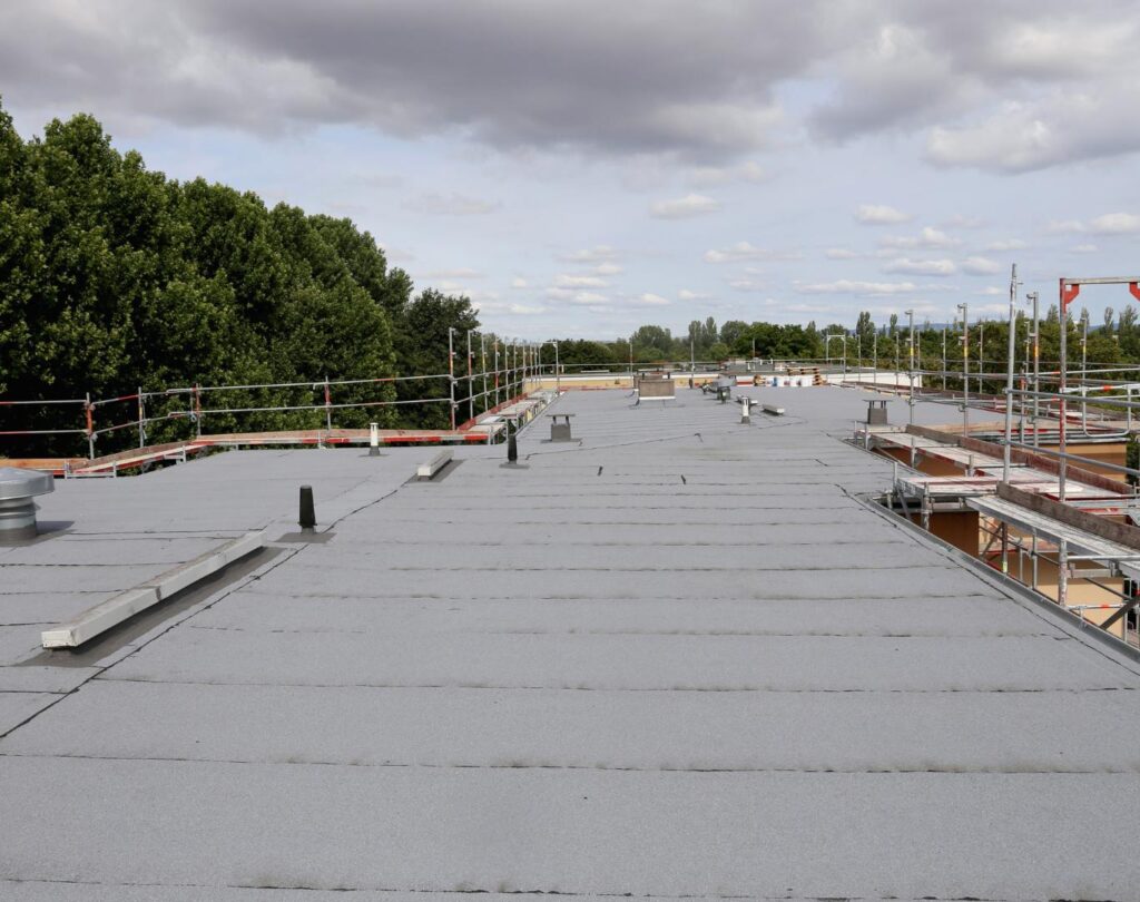 Reliable roofing company near me in Asheville, NC, servicing warehouses and office buildings