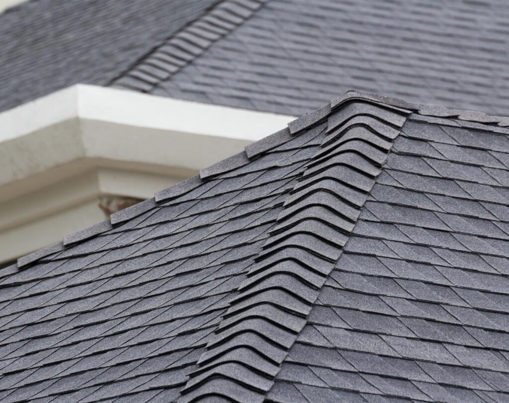 Local roofing company near me in Weaverville, NC, installing long-lasting asphalt shingles