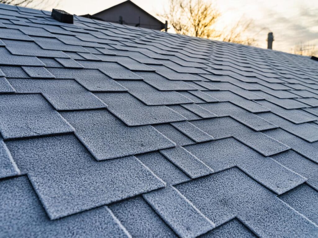 Roof repair in Greensboro, NC, sealing a damaged ridge vent after a storm