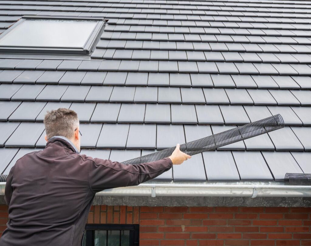 Seamless gutter installation in Saluda, NC, protecting homes from seasonal rainfall