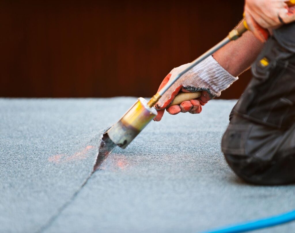 Commercial roofing in Sparta, NC, installed on a local business for long-lasting protection